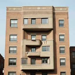 a brick apartment building, 1 9 7 0 s, seventies, delicate embellishments, a little blood, woodland, moonlight shining on wildflowers, painterly, offset printing technique, by alexandre cabanel