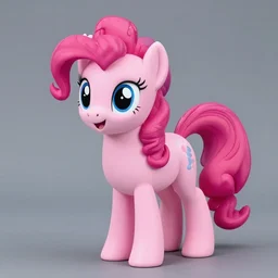 pinky pie from my little pony as a realistic pony, realistic photo, high quality, 8 k, studio lighting