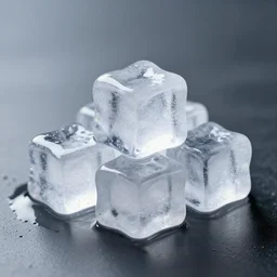 burning ice cubes