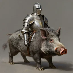 a medieval boar!!! in royal knights armor, intricate, elegant, highly detailed, centered, digital painting, artstation, concept art, smooth, sharp focus, illustration, artgerm, tomasz alen kopera, peter mohrbacher, donato giancola, joseph christian leyendecker, wlop, boris vallejo