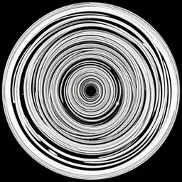op art of circles