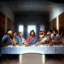 the last supper, cyberpunk