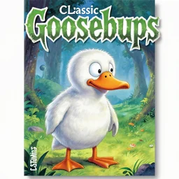 a classic Goosebumps cover by R.L Stine