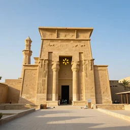 an walmart Temple in mesopotanian ancient city, walmart temple, award winning photo