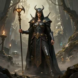 Gates of Nyx in the style of John Avon