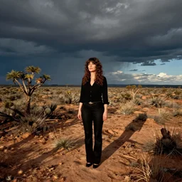 Kate Bush visiting Bushland