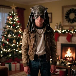 the movie the predator starring macaulay culkin kevin mcallister home alone living room christmas vfx film