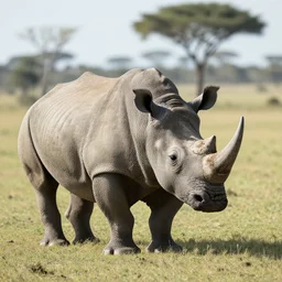 wide rhinoceros