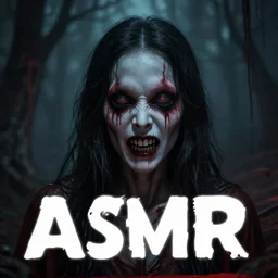 youtube thumbnail for a nightmare asmr video from hell
