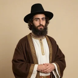 Photograph of a young itinerant Jewish prophet from the Galilee in northern Israel. Age: 33