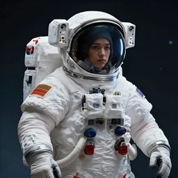 astronaut portrait as a dnd character fantasy art.