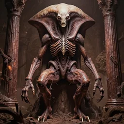 ( ( ( ( ( mona isa ) ) ) ) ) in the style of h. r. giger!!!!!