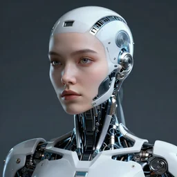 a stunning portrait of a bionic cyborg person from 2 0 7 0 s, ultra detail, professional digital art, master study, trending on artstation