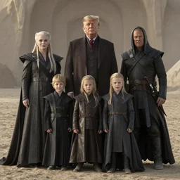 trump family as harkonnens on geidi prime