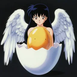 a screenshot of anime cult - classic film angels egg from 1 9 8 5 from acclaimed japanese director mamoru oshii, vintage anime