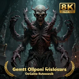 stunning portrait of grotesque and horrifying great old ones, victorian era, lovecraftian horror, cosmic horror!! cinematic lighting, horror fiction, digital art, winning award masterpiece, fantastically beautiful, aesthetically inspired by wayne barlowe and gerald brom, trending on artstation, art by greg rutkowski, octane render, 8 k