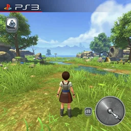 a landscape in a ps 3 game