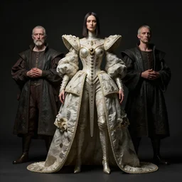 photo of surreal costume by eiko ishioka, detailed octane render trending on artstation artgerm, 8 k artistic photography, volumetric cinematic perfect light, chiaroscuro, masterpiece, raphael, caravaggio, beksinski, rutkowski, giger