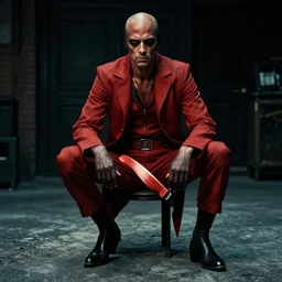 daredevil in the style of persona