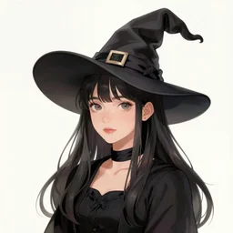 young witch aubrey plaza, art by sam yang