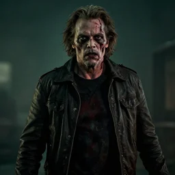 samuel l. jackson as a zombie, artstation hd, cinematic lighting, greg rutkowski