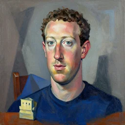 Mark Zuckerberg, by Pablo Picasso