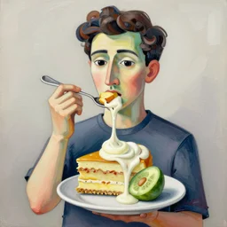 expressionist masterpiece its actually edible and good for you trust me good sir h 7 0 4