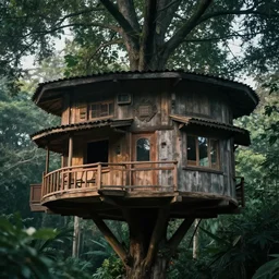 treehouse, cinematic, 4 k, photography