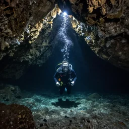 cave diving found footage, underwater, claustrophobic