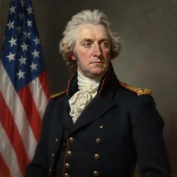 side portrait of united states president james monroe, dignified stance, d & d, fantasy, highly detailed, portrait, oil, matte, digital painting, trending on artstation, dramatic illumination, ultra realistic, sharp focus, 4 k, art by ruan jia and artgerm and wlop and rutkowski