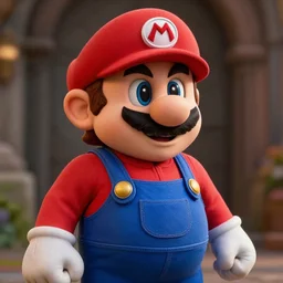 “ very very intricate photorealistic photo of a realistic human version of super mario in an episode of game of thrones, photo is in focus with detailed atmospheric lighting, award - winning details ”