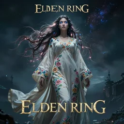 beautiful cinematic fantasy poster, a beautiful vietnamese goddess wearing a long flowy ao yai with enbroidered flowers with flowing illuminated hair, beautiful glowing galaxy eyes, wideshot ultrawide angle epic scale, hybrid from The Elden Ring and art direction by Darius Zawadzki ;by artgerm; wayne reynolds art station; cinematic quality character render; low angle; ultra high quality model; production quality cinema model;