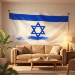 the country israel, cozy wallpaper, 4k, high details, volumetric dynamic lighting, blur, trending on Artstation, award-winning, art by Greg Rutkowski