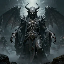 humanity's impending doom personified in an ominous deity