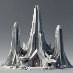 3 d sculpt of a pyramidal minimalist brutalist cyberpunk futurist angular art deco cathedral architecture evil gothic tron arcane ruins, warhmmer 4 0 k scifi tower spaceship inspired by the matrix, lotr, star wars, ilm, beeple, star citizen halo, mass effect, starship troopers, elysium, the expanse, high tech industrial, artstation unreal