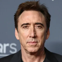 nicolas cage headshot photo portrait headshot even lighting