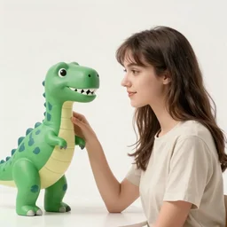 looking at women meme but with dinosaurs