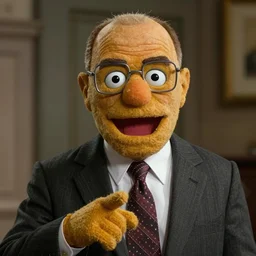 saul goodman from breaking bad as a muppet