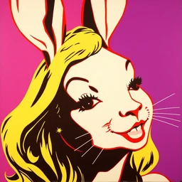 jessica rabbit, by andy warhol