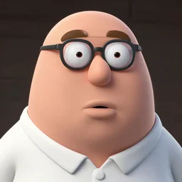 Seth MacFarlane dressed as Peter Griffin, white shirt, glasses, extremely detailed eyes, fantastic details full face, mouth, trending on artstation, pixiv, cgsociety, hyperdetailed Unreal Engine 4k 8k ultra HD, Stanley Artgerm Lau, WLOP, Rossdraws, James Jean Marc Simonetti Ruan Jia and Mandy Jurgens and Artgerm and William-Adolphe Bouguerea Sakimichan