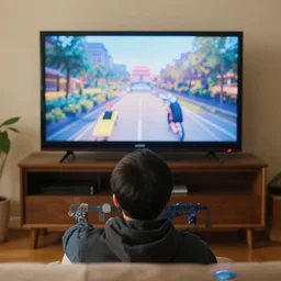 a person with a tv instead of a head