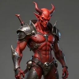 zen devil, adhd psychonautistic tra'de : v'r, digital painting, octane render, highly detailed
