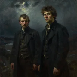 ''cinematic shot'' portrait how it feel to slowly start to lose best friend atmosferic realistic dark made by ivan aivazovsky, peter mohrbacher, greg rutkowski volumetric light effect broad light oil painting painting fantasy art style sci - fi art style realism premium prints available artwork unreal engine