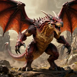 Cinematic still of Rathalos from Monster Hunter in Jurassic Park (1993)