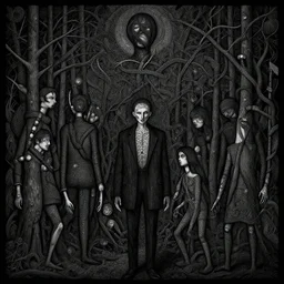 Liminality as the moment of a person\'s transition to a borderline state | intricate artwork. dark art style. artwork in the style of hieronymus bosch and beeple, tooth wu, dan mumford, wlop, rossdraws, James Jean, yoshitaka Amano