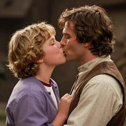 jarjar binx kissing anakin skywalker
