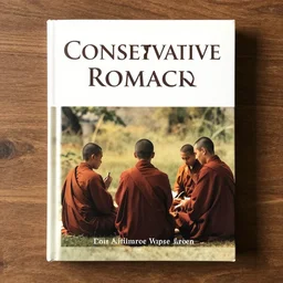 the cover art from a conservative romance novel written by monks that also doubles as a cookbook