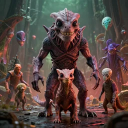 let's exchange the experience ( ye - oh, ooh, ooh ),, stranger things, demodog, demogorgon, mindflayer, cinematic, highly detailed, photorealistic, volumetric lighting