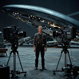 a wide angle movie still from alien ( 1 9 7 9 ) by ridley scott showing [ nostromo ] | sci - fi and supernatural horror | uneasy and uncanny atmosphere | shot on celluloid with panavision cameras | panavision lenses | 3 5 mm film negative width | anamorphic projection format | edited by david crowther, terry rawlings, peter weatherley | cinematography by