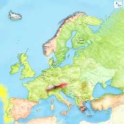 norway map